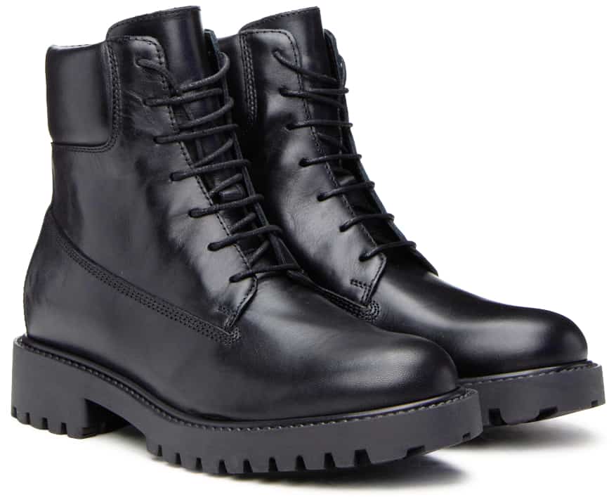 ASOS DESIGN lace up worker boots