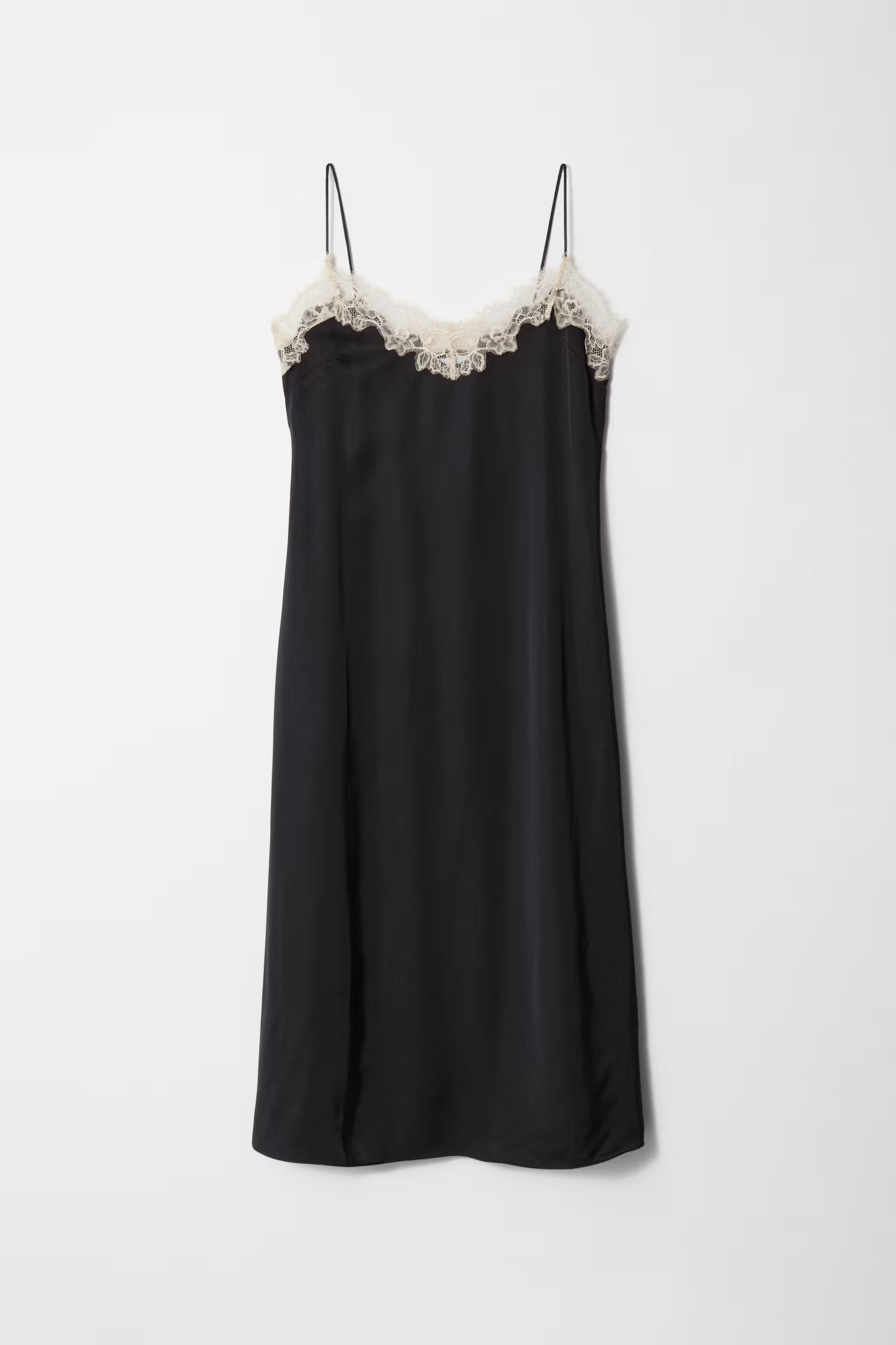 Satin Slip Midi Dress
