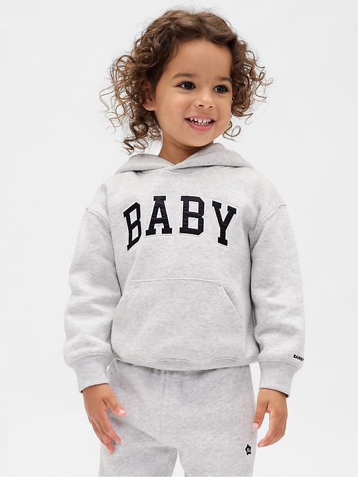 Gap &times; Sandy Liang Baby &amp; Toddler Vintagesoft Logo Hoodie