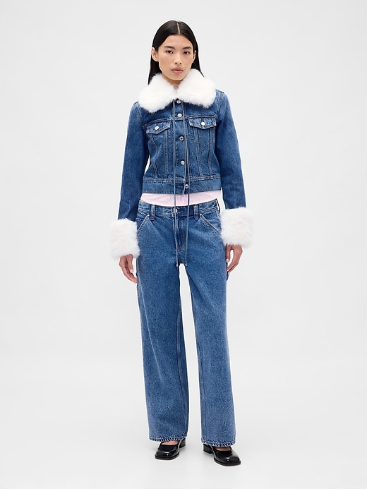 Gap &times; Sandy Liang Low Rise &lsquo;90s Loose Carpenter Jeans
