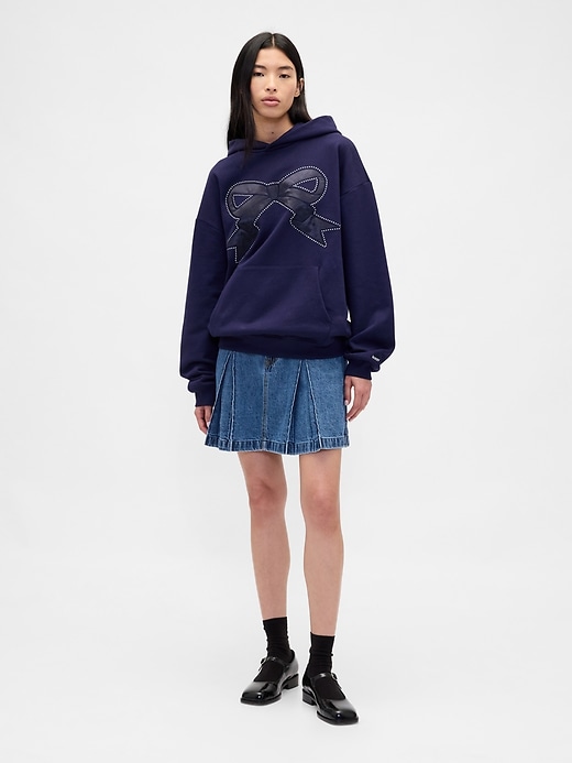 Gap &times; Sandy Liang Pleated Denim Mini Skirt
