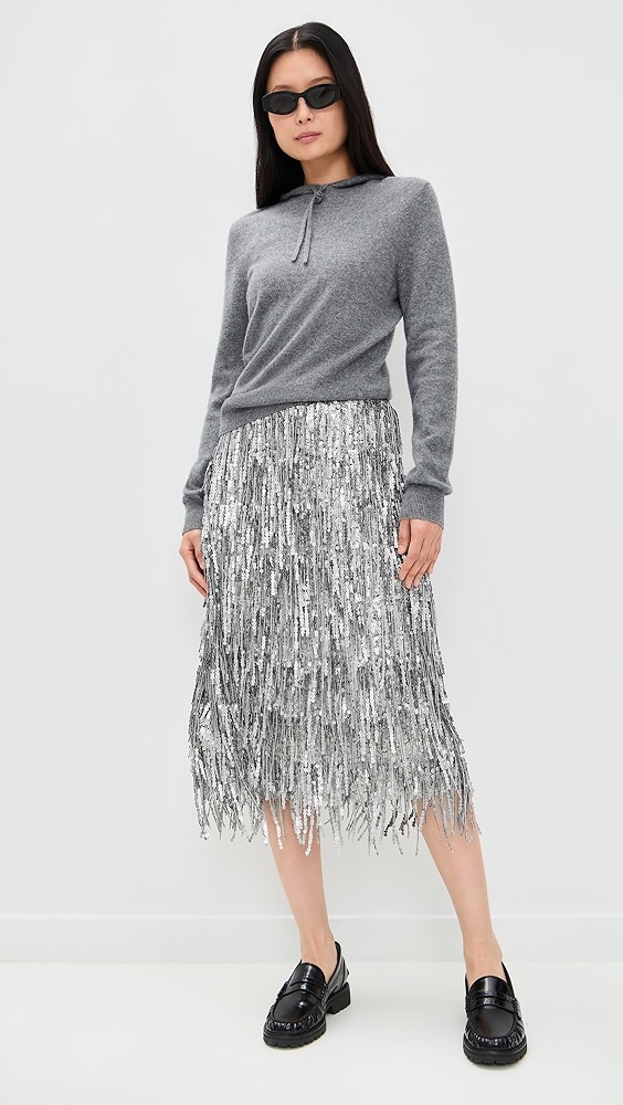 Rag &amp; Bone Billie Sequin Midi Skirt