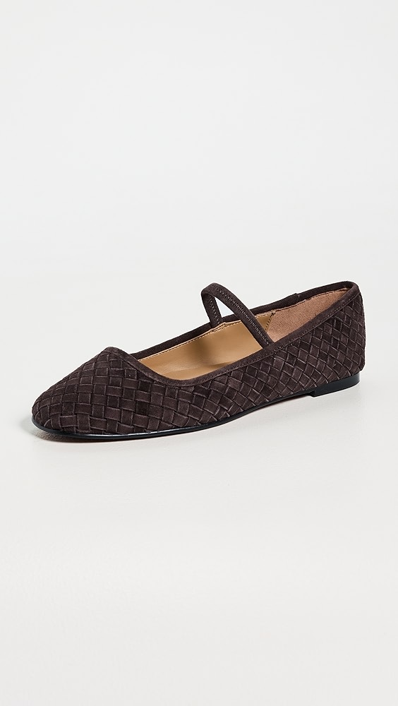 Madewell Greta Elastic Mary Jane Flats