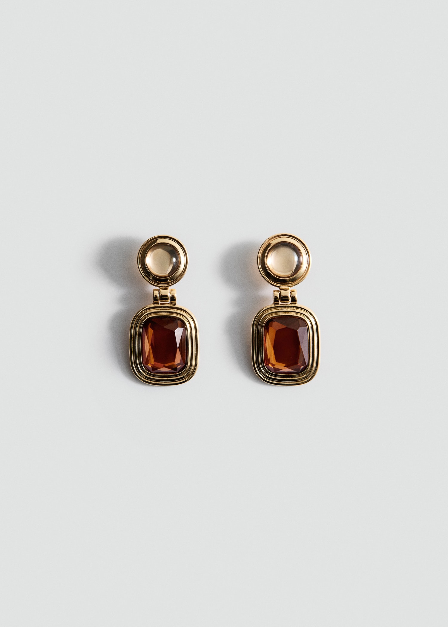 Combined Resin Hanging Earrings - Women | Mango Usa