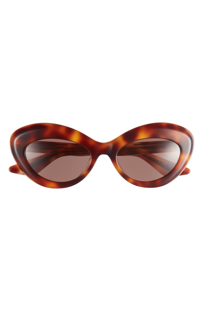 X Khaite 1968c 53mm Oval Sunglasses