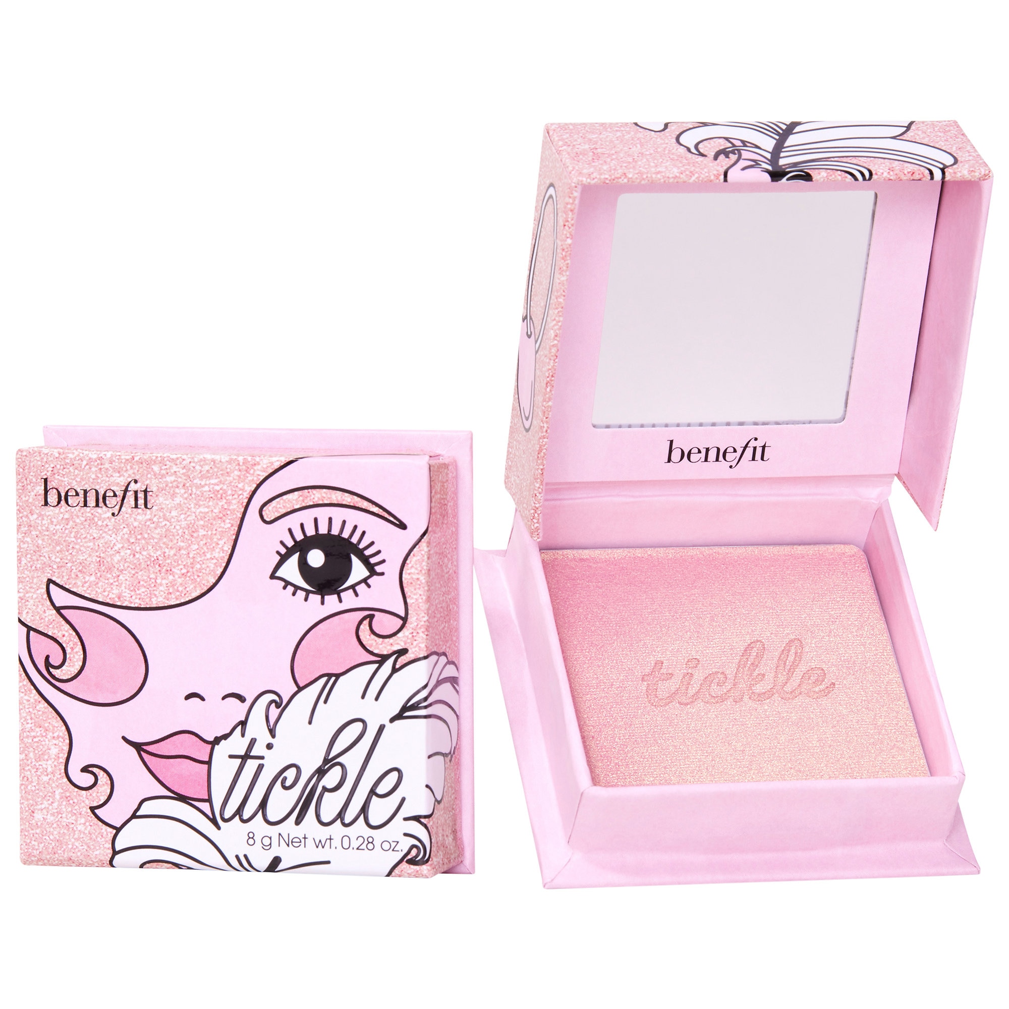 Cookie and Tickle Shimmer Finish Powder Highlighters - Cookie