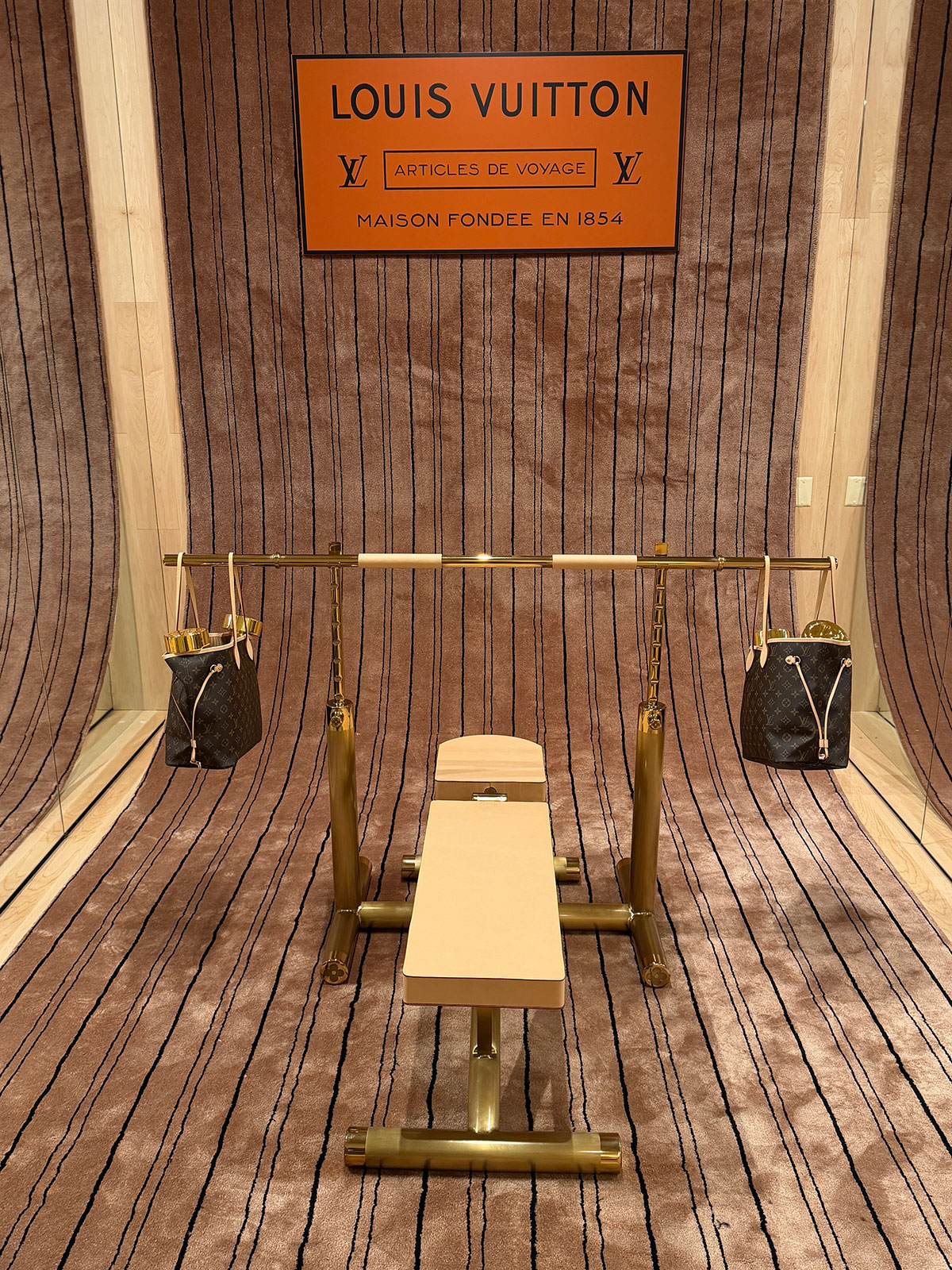 Louis Vuitton Hotel Pop-Up Space