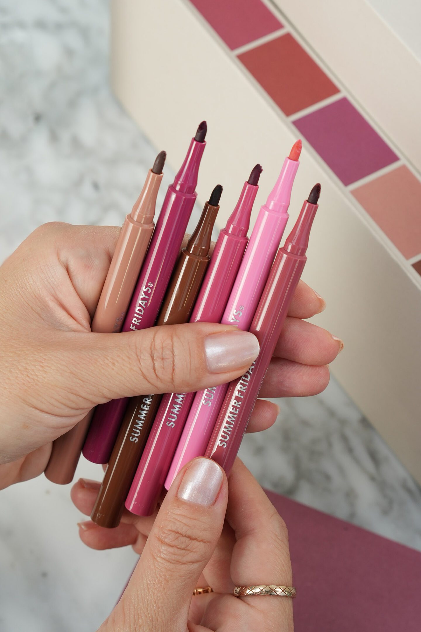 Summer Fridays Flushed Lip Stains